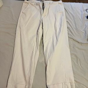 Everlane cropped straight regular size 20 color bone